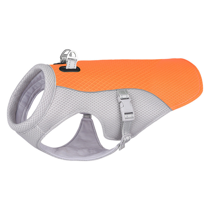 Summer Dog Cooling Vest – Breathable Heat-Resistant Sun-Proof Clothes for Small & Large Dogs