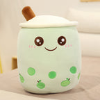 Cute Fruit Drink Plush Strawberry Milk Tea Boba Tea Cup Toy – Soft Stuffed Pillow Cushion Gift