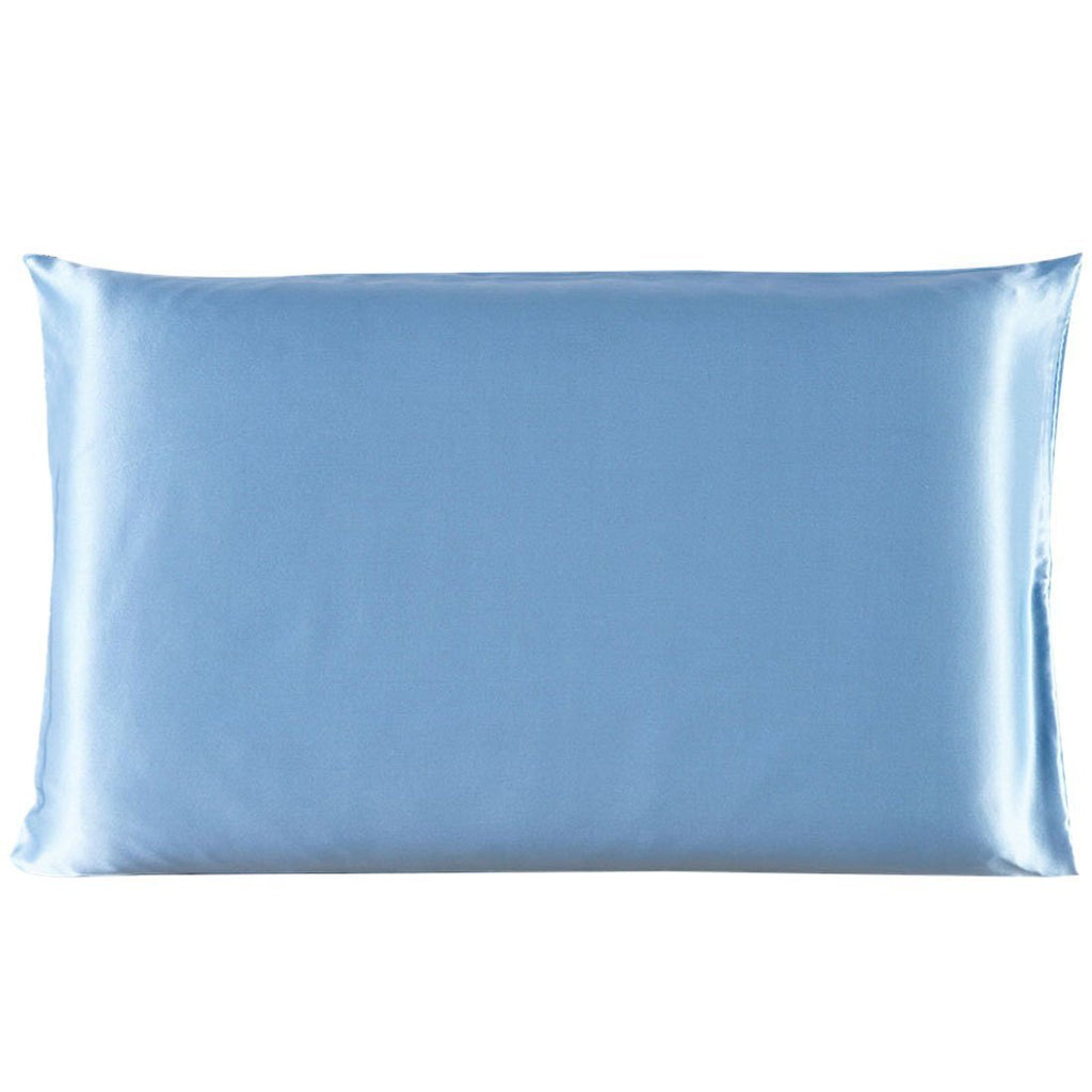 Satin Pillowcase – Solid Color Simulated Silk Ice Silk Single Pillowcase for Smooth, Soft, Luxury Sleep