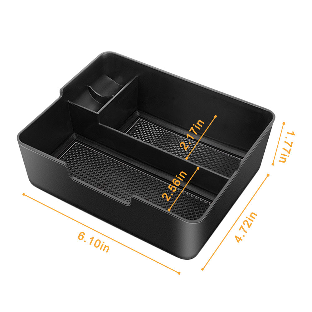 Car Seat Central Storage Box – Car Organizer for Middle Seat and Interior Accessories