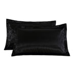 Pure Color Silk Pillowcase – Soft Luxury Single Pillow Cover for Hair & Skin
