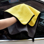 Two-Color Double-Sided Car Wash Towel – Dual-Use Cleaning Microfiber Cloth for Cars