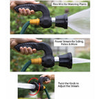Sprinkler Gun Car Washer – Adjustable High-Pressure Cleaning Tool for Cars, Garden & Outdoor Use
