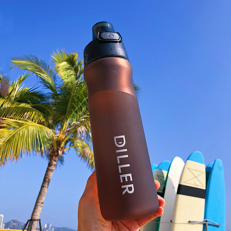 Outdoor Sports Water Bottle – Leak-Proof Portable Plastic Bottle (500ml / 600ml / 750ml) for Gym, Travel & Daily Use