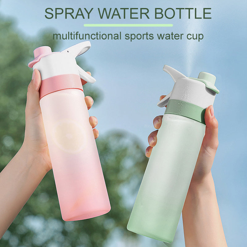 Large Capacity Spray Water Bottle for Girls – Outdoor, Sports, Fitness, Travel, and Kitchen Drinkware