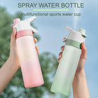 Large Capacity Spray Water Bottle for Girls – Outdoor, Sports, Fitness, Travel, and Kitchen Drinkware