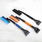 Multifunctional Car Snow Brush & Ice Scraper – Extendable Winter Windshield Snow Shovel with Foam Handle