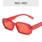 Retro Small Frame Sunglasses for Women – Candy Color AC Lenses, Colorful Fashion Shades