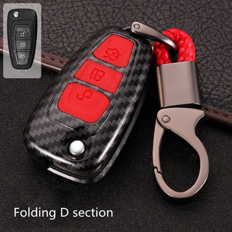 Fox Car Key Cover for Ford Maverick – Silicone Key Case Shell with Buckle