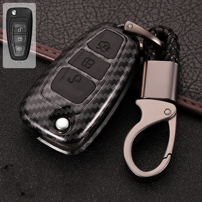 Fox Car Key Cover for Ford Maverick – Silicone Key Case Shell with Buckle
