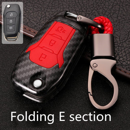 Fox Car Key Cover for Ford Maverick – Silicone Key Case Shell with Buckle