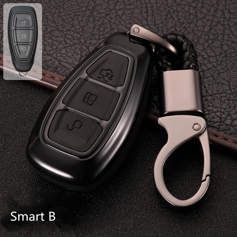 Fox Car Key Cover for Ford Maverick – Silicone Key Case Shell with Buckle