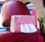 Car Tissue Box Holder – Sun Visor & Chair Back Mounted Paper Towel Tray