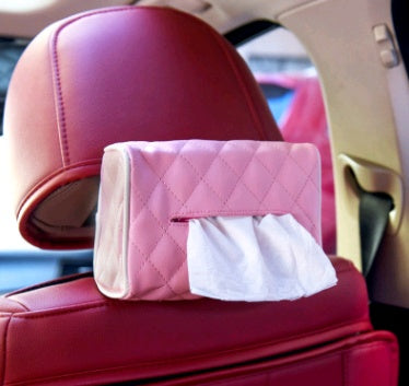 Car Tissue Box Holder – Sun Visor & Chair Back Mounted Paper Towel Tray