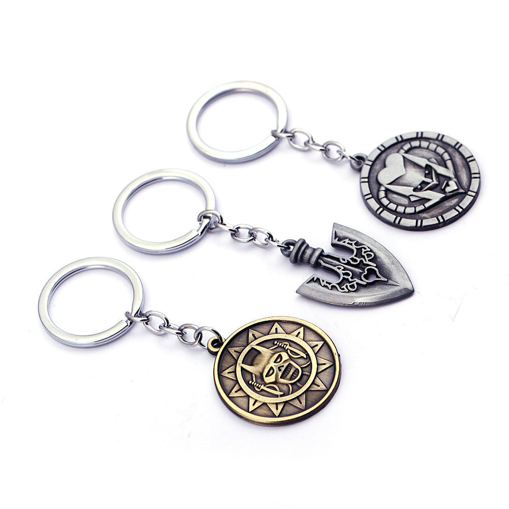 Alloy Metal Keychain – Durable Minimalist Key Ring Accessory