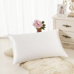 Satin Pillowcase – Solid Color Simulated Silk Ice Silk Single Pillowcase for Smooth, Soft, Luxury Sleep