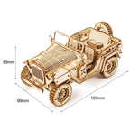 3D Wooden Puzzle Model Toy MC701 – DIY Mechanical Construction Kit for Kids & Adults