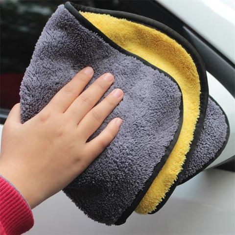 Two-Color Double-Sided Car Wash Towel – Dual-Use Cleaning Microfiber Cloth for Cars