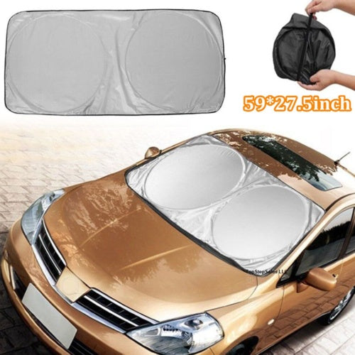 Car Windshield Sunshade Cover – Auto Sun Shade Visor Anti Snow Ice UV Protection