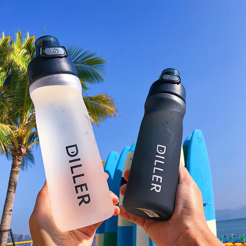 Outdoor Sports Water Bottle – Leak-Proof Portable Plastic Bottle (500ml / 600ml / 750ml) for Gym, Travel & Daily Use