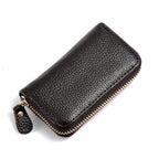 Leather Men’s Card Holder Car Key Case – Premium Key Wallet
