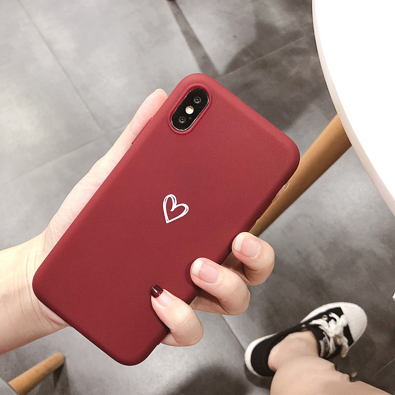 Frosted Huawei Phone Case – Matte Protective Shell with Cute Cartoon Design