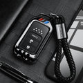 Honda Accord Civic Key Case – Carbon Fiber Silicone Car Key Cover Shell