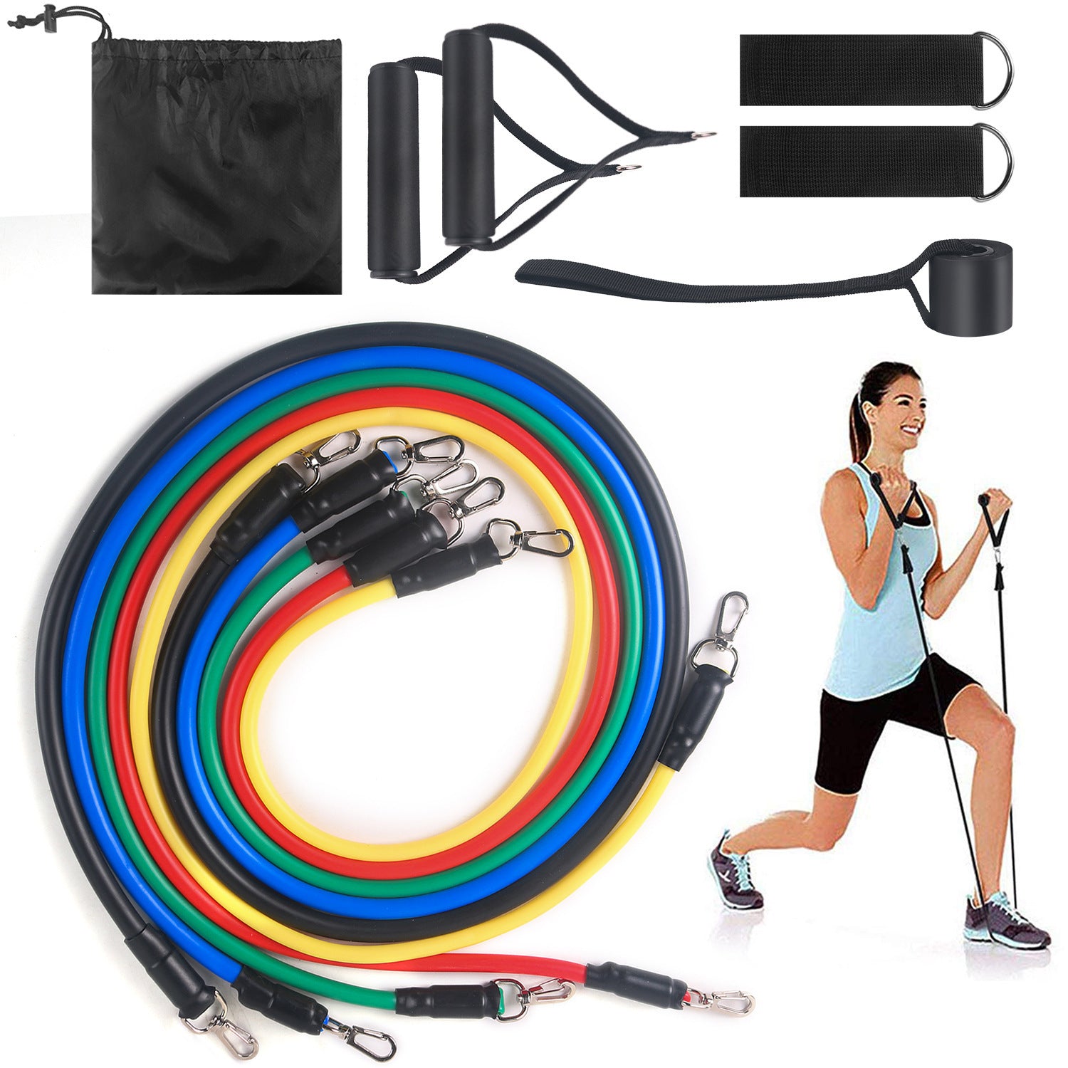 Fitness Rally Elastic Rope Resistance Band – Heavy Duty Exercise & Strength Training Band