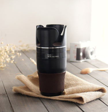 Car Cup Holder Door Mount – ABS Rubber Drink Bottle & Can Holder for Car & Truck Interior