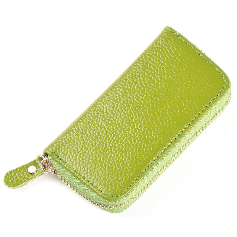 Leather Men’s Card Holder Car Key Case – Premium Key Wallet