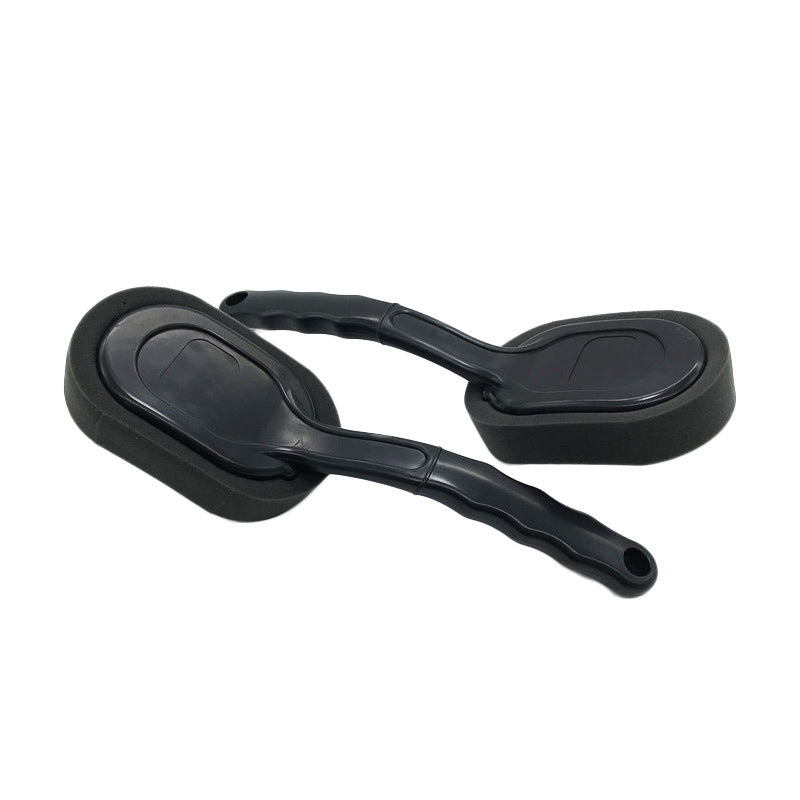 Car Tire Waxing Brush – Long Handle Sponge Wheel Cleaner for Auto Tires