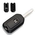Carbon Fiber Car Key Cover Shell with Buckle – Protective Key Case