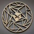 Geometric Pattern Wall Clock – Modern Home Office Decorative Clock