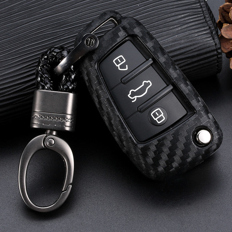 Car Key Case Silicone Cover – Soft Protective Key Shell for Auto Keys