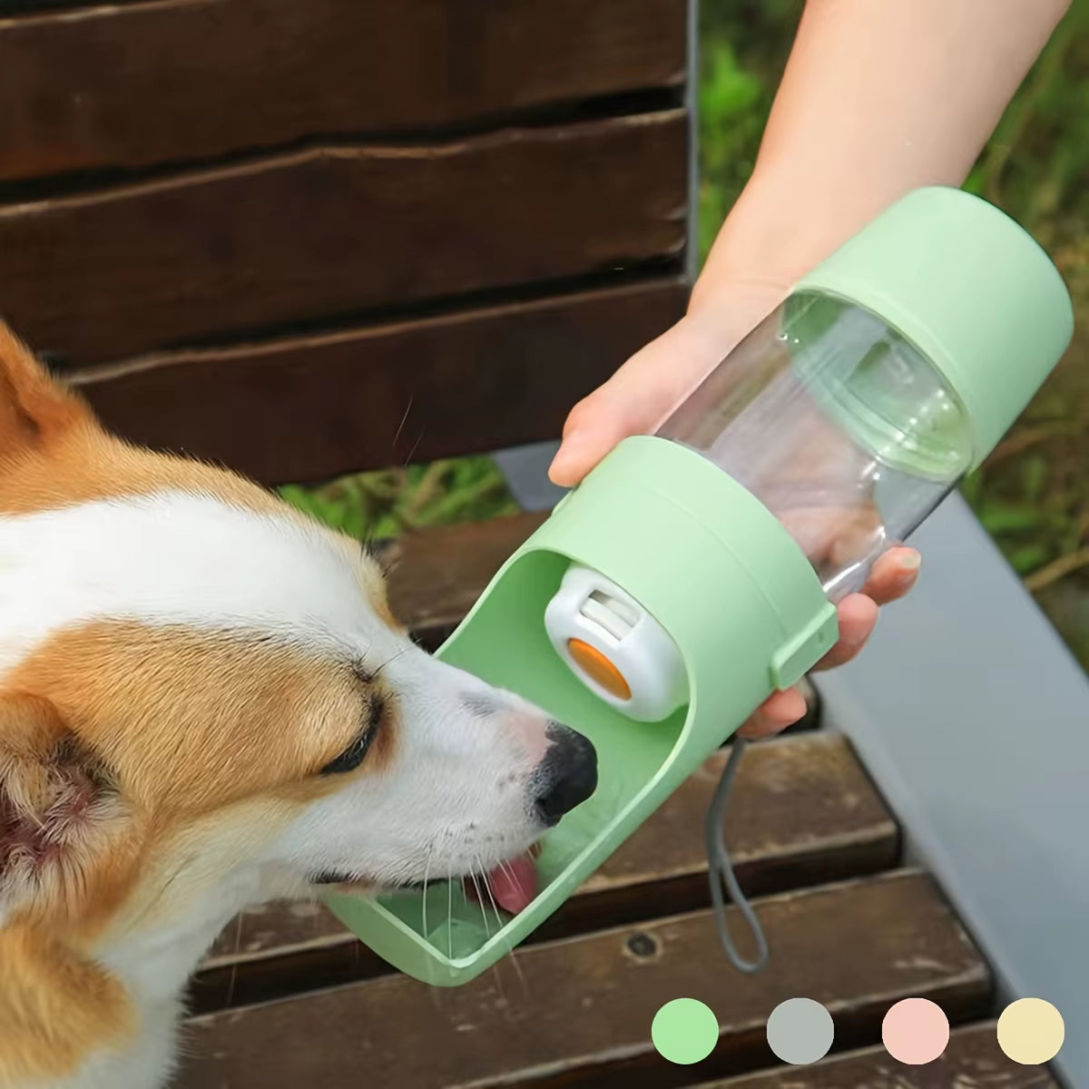 🐾 Portable Dog Water Bottle | Durable Pet Hydration Dispenser for Travel, Walks, and Hiking