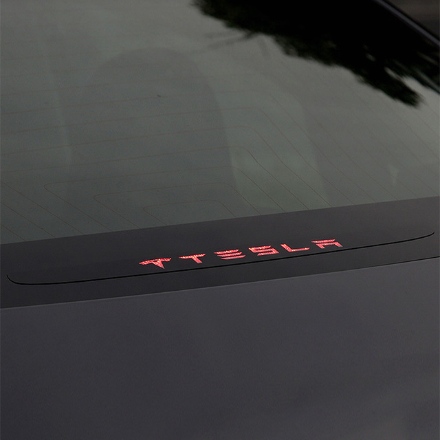 Acrylic Brake Light Decoration Stickers – Car Light Accessories for Tesla Model 3