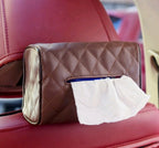 Car Tissue Box Holder – Sun Visor & Chair Back Mounted Paper Towel Tray