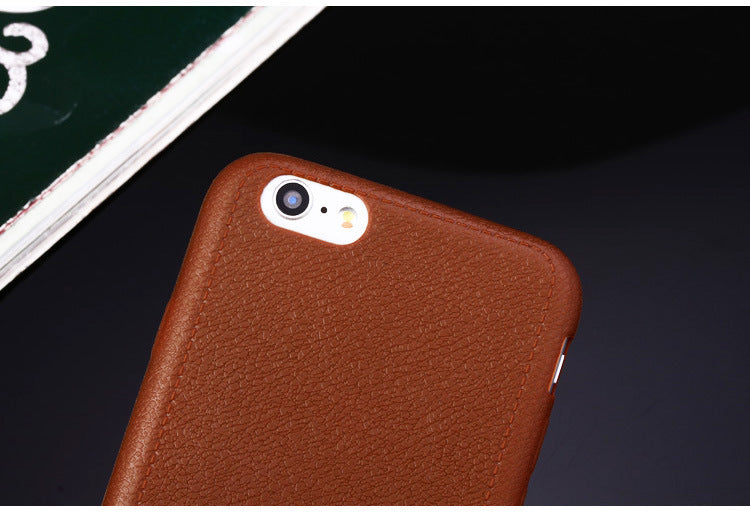Leather Phone Case – Durable TPU Back Cover for Full Protection