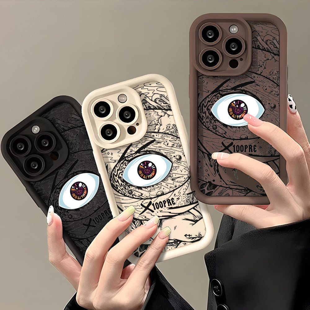 Eye of God Shockproof TPU Case for iPhone 8–14 | Full Protective Phone Cover