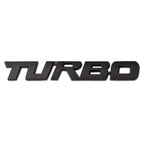 Metallic SPORTS TURBO Car Logo Sticker – Decorative Alloy Car Badge 13CM