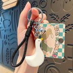 Creative Cartoon Animal Keychain – Cute Small Resin Pendant for Gifts & Accessories