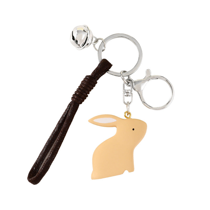 Creative Cartoon Animal Keychain – Cute Small Resin Pendant for Gifts & Accessories