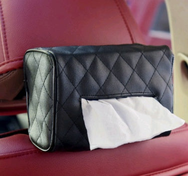 Car Tissue Box Holder – Sun Visor & Chair Back Mounted Paper Towel Tray