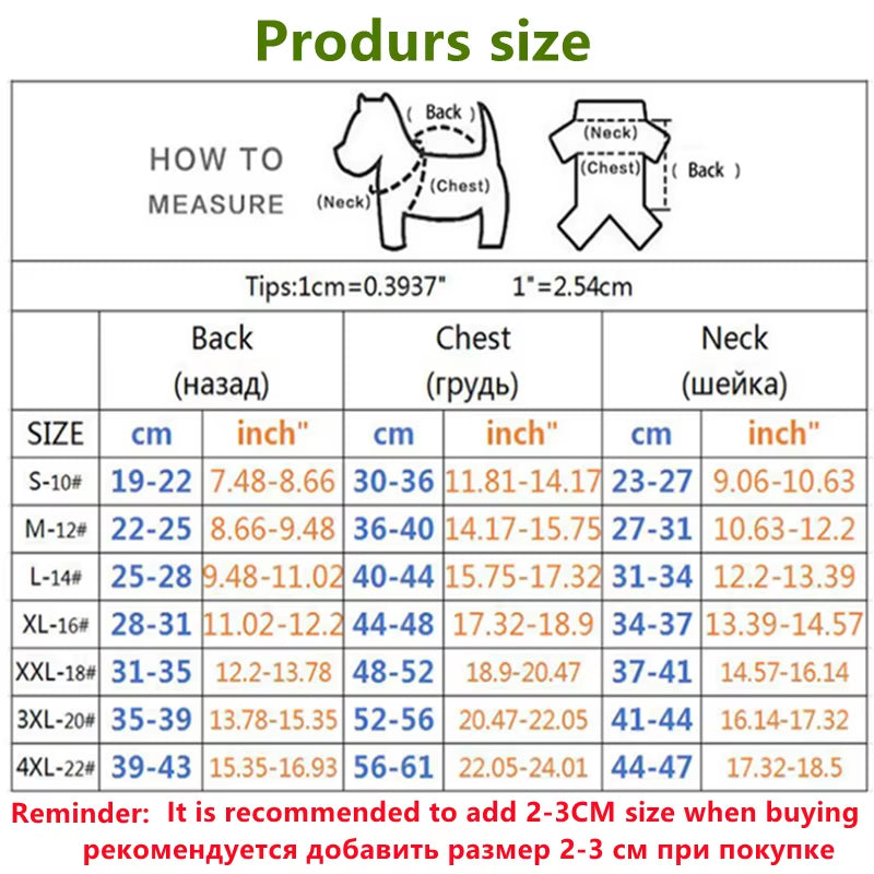 Winter Dog Jacket – Super Warm Waterproof Reflective Coat for Small & Medium Dogs