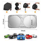 Car Windshield Sunshade Cover – Auto Sun Shade Visor Anti Snow Ice UV Protection
