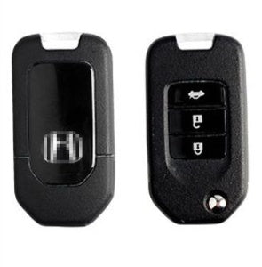 Carbon Fiber Car Key Cover Shell with Buckle – Protective Key Case