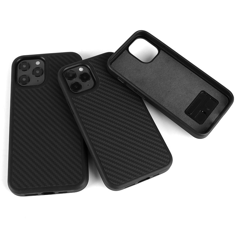 Wooden Phone Case for Apple – Handmade TPU & Kevlar Back Cover, Waterproof & Shockproof