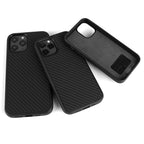 Wooden Phone Case for Apple – Handmade TPU & Kevlar Back Cover, Waterproof & Shockproof