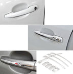 Car Door Handle Stickers – 4PCS Stainless Steel Protective Trim for Car Handles