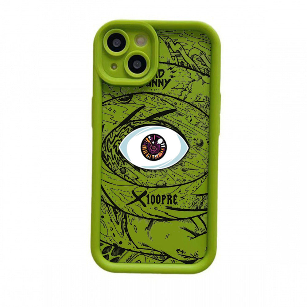 Eye of God Shockproof TPU Case for iPhone 8–14 | Full Protective Phone Cover